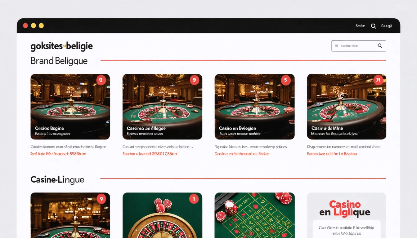 goksites belgie Casino en Ligne Belgique